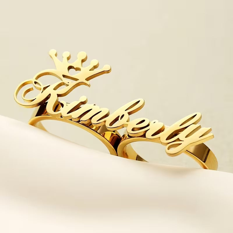 Custom Nameplate Ring