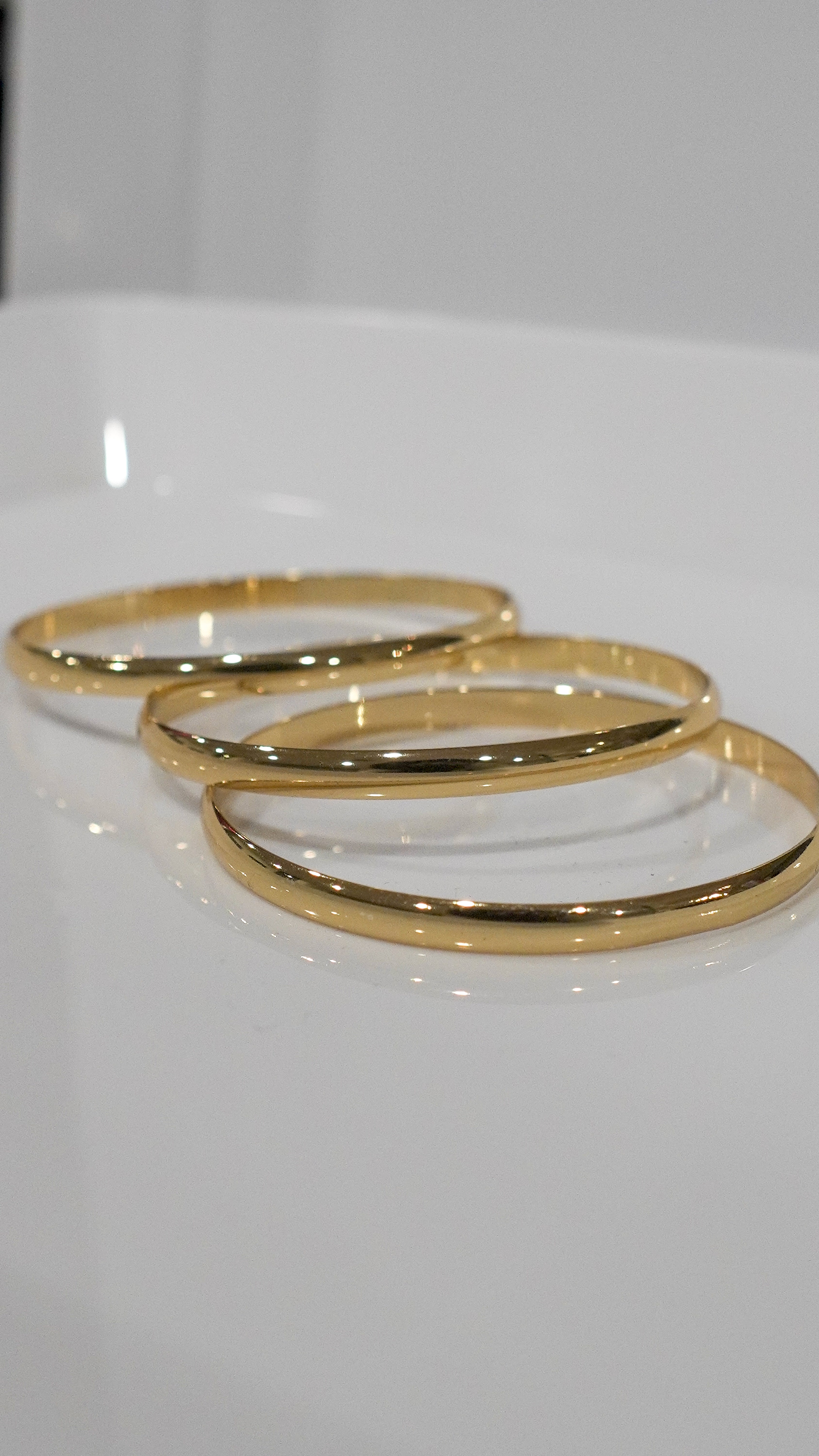 The Golden Row Stacking Cuff