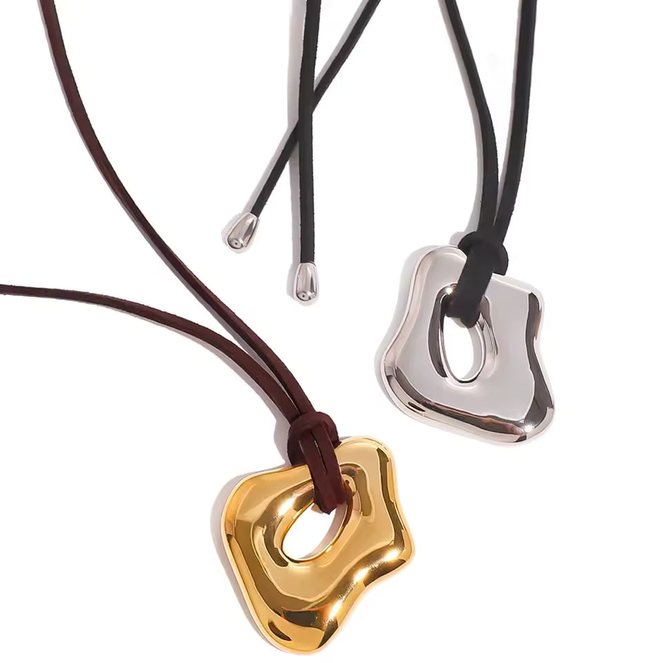 Abstract Wave Pendant