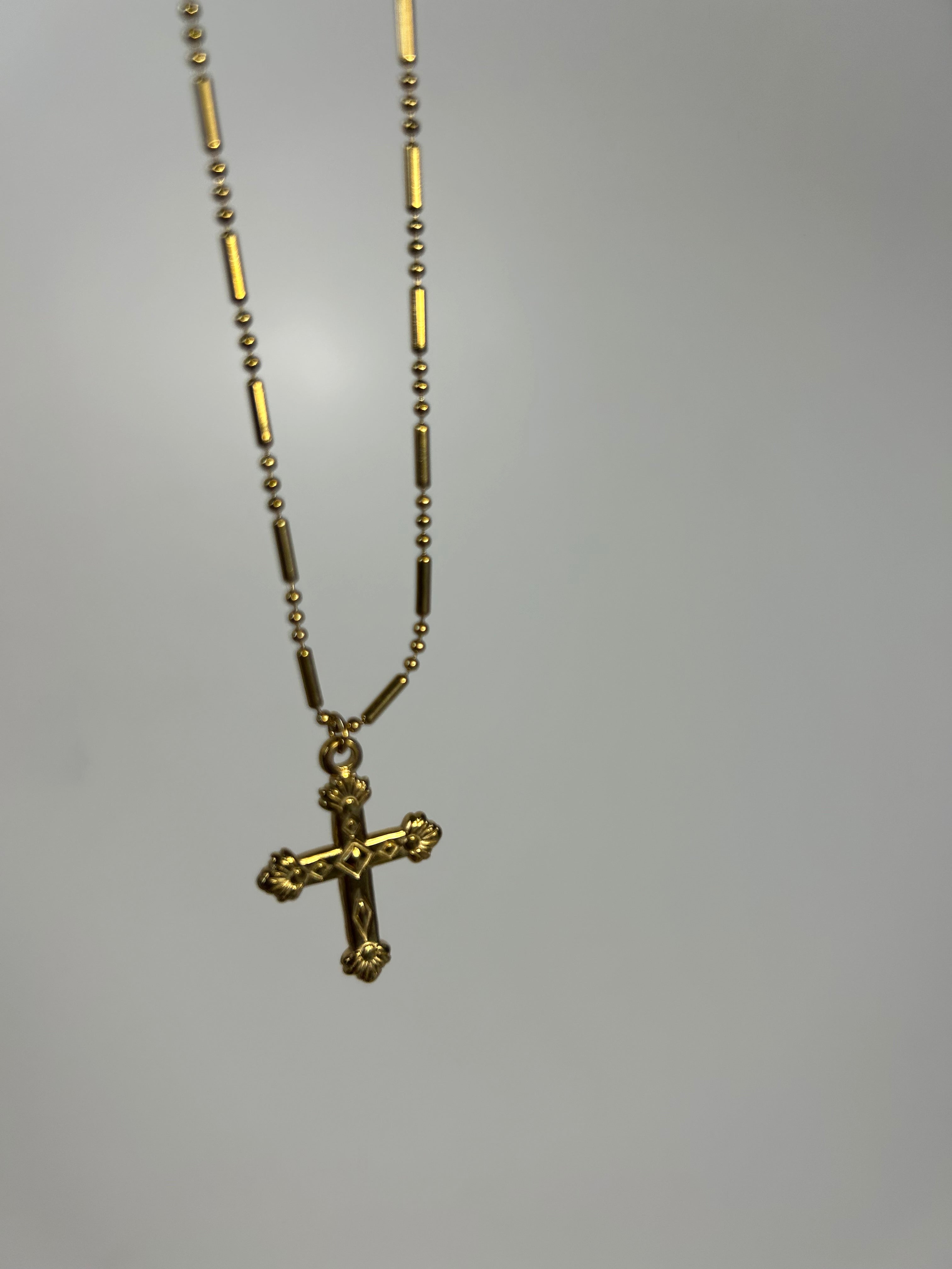Rhom Cross Necklace