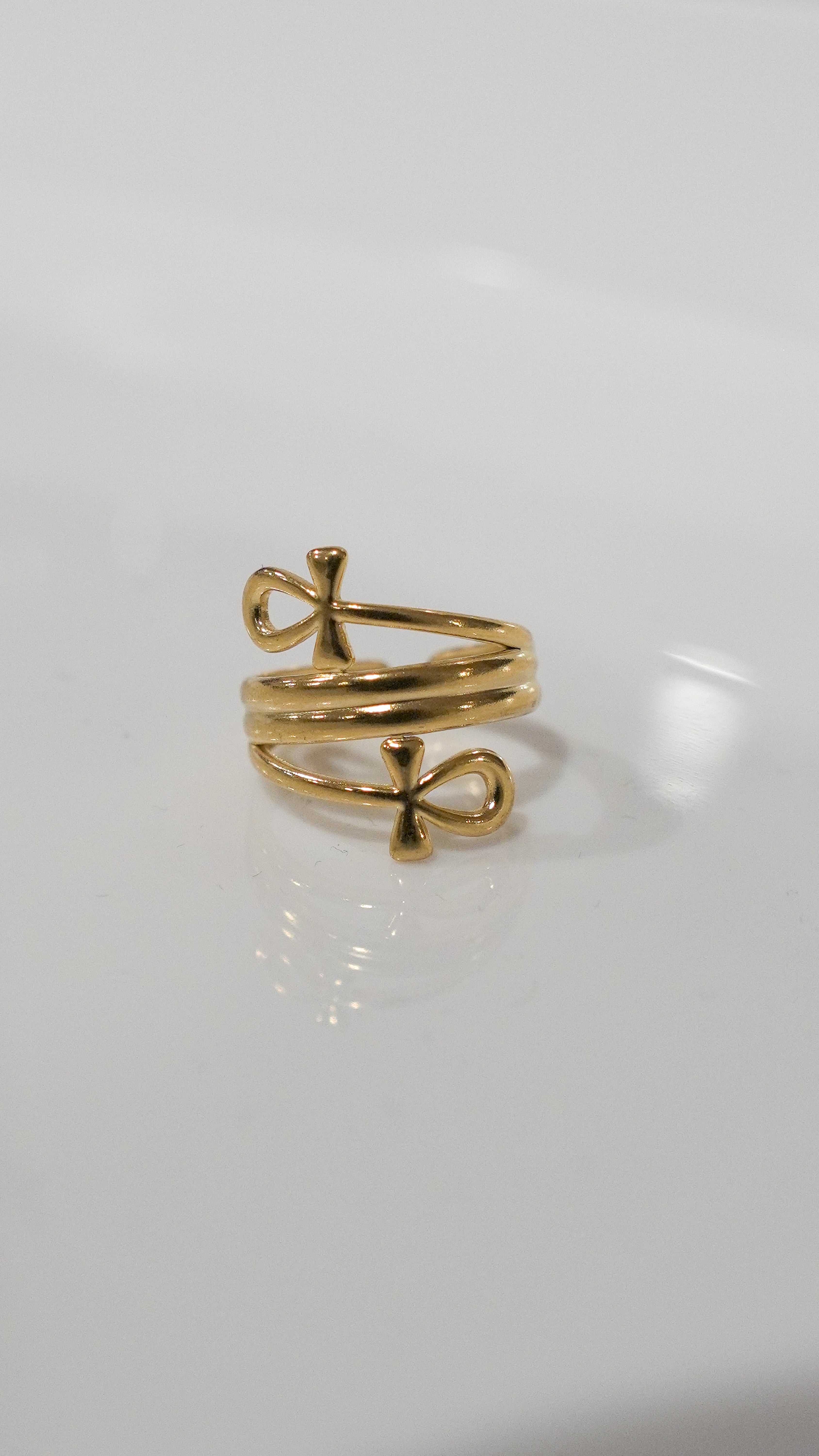 Ankh Ring Adjustable
