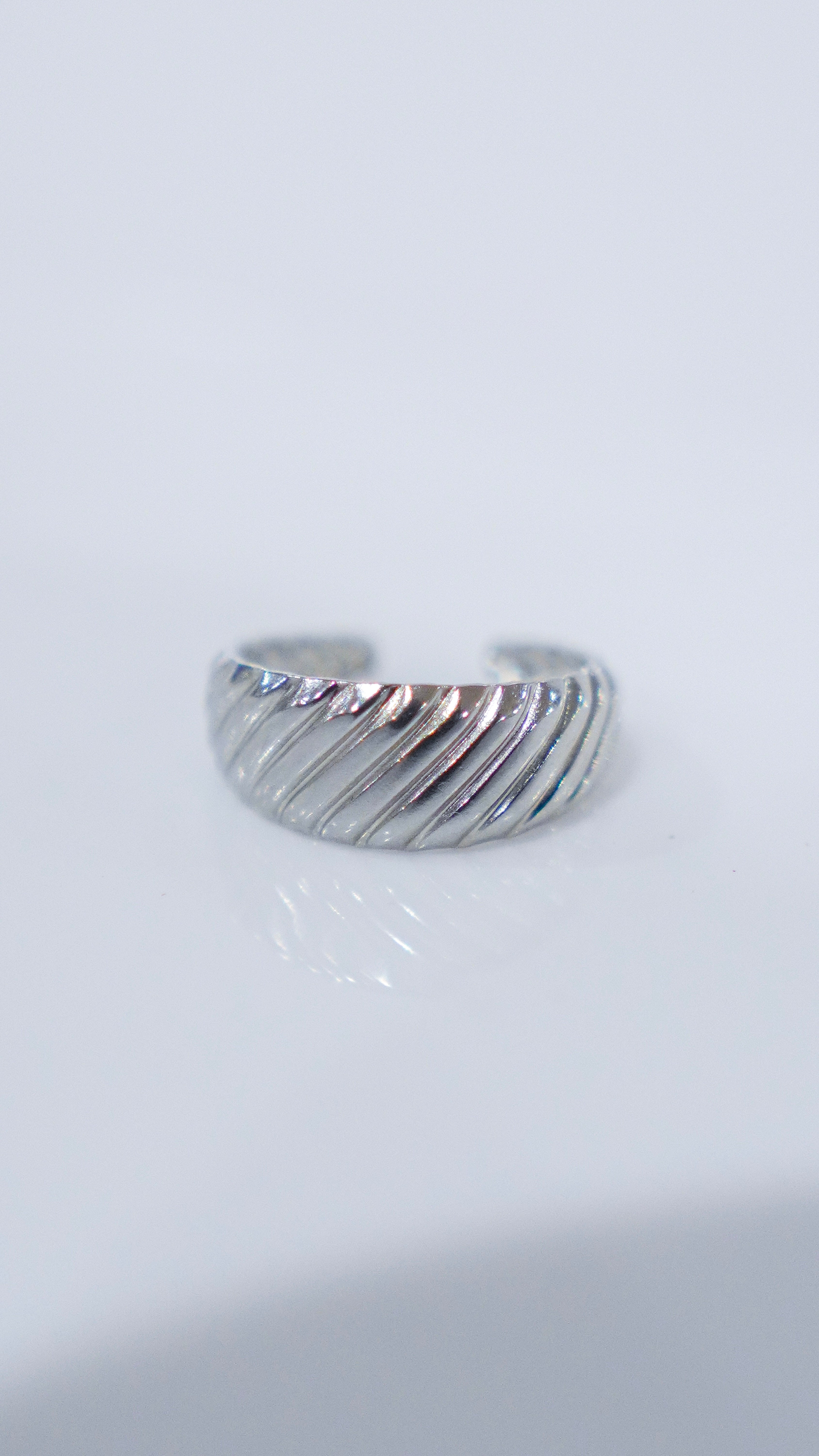 Silver Twist Band