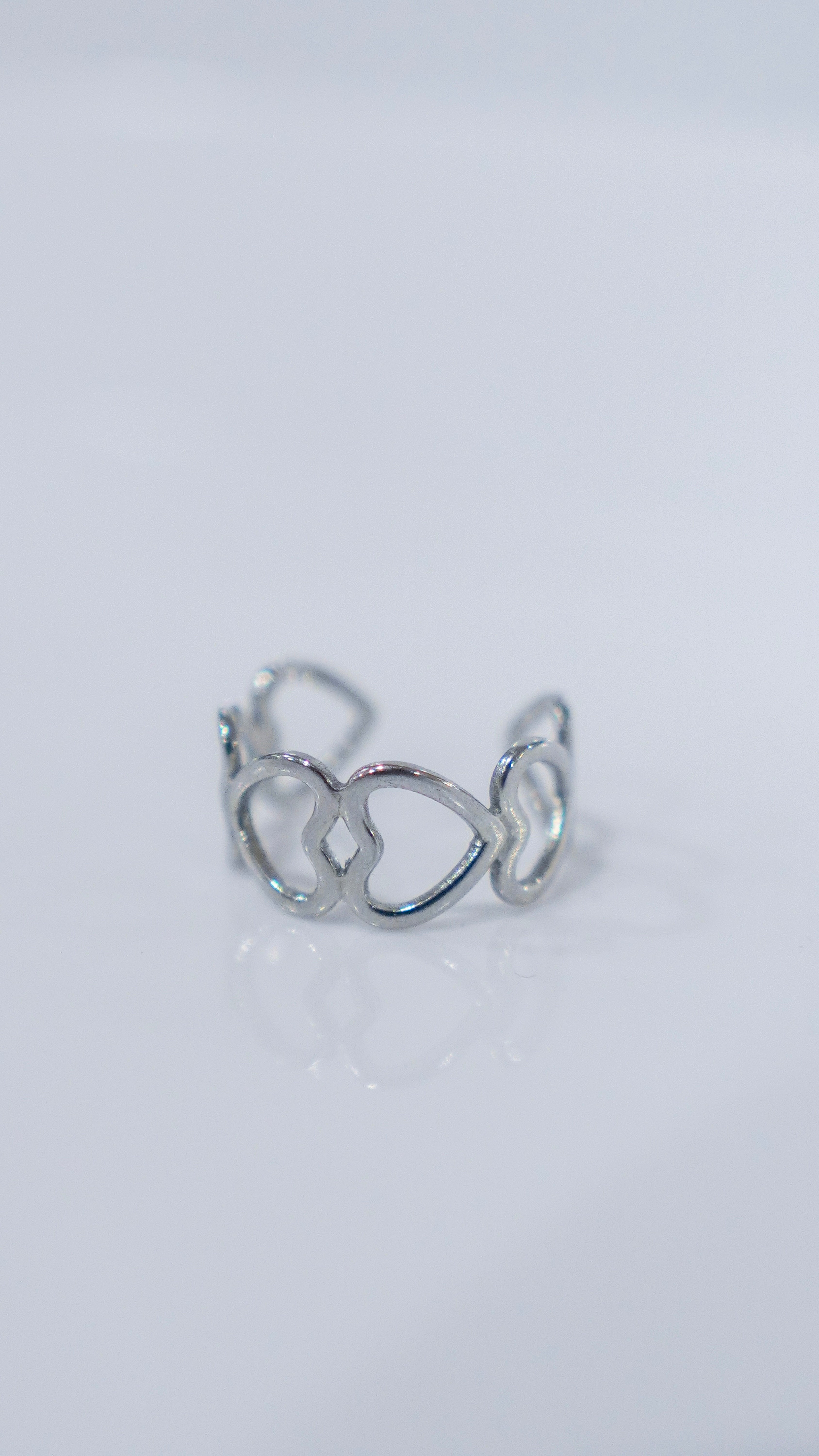 Linked Hearts Ring