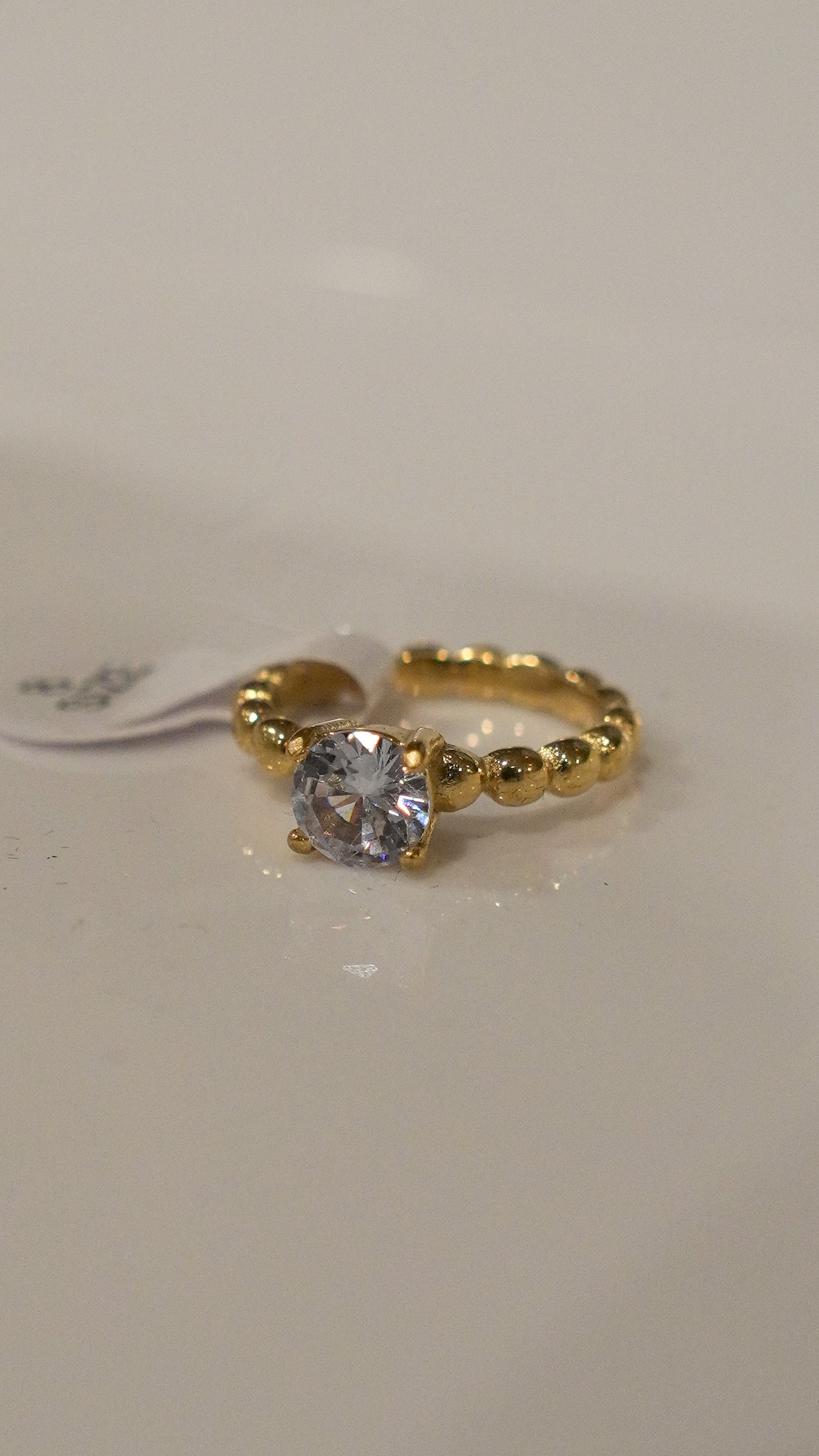 Sparkle Solitaire Ring