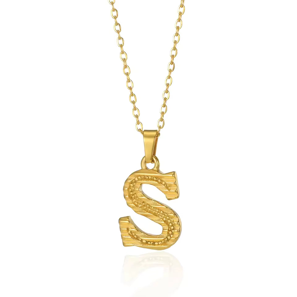 The Signature Bubble Initial Necklace