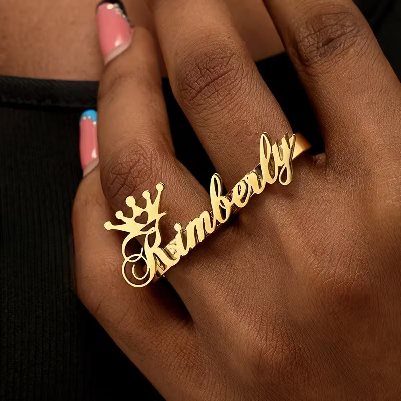 Custom Nameplate Ring