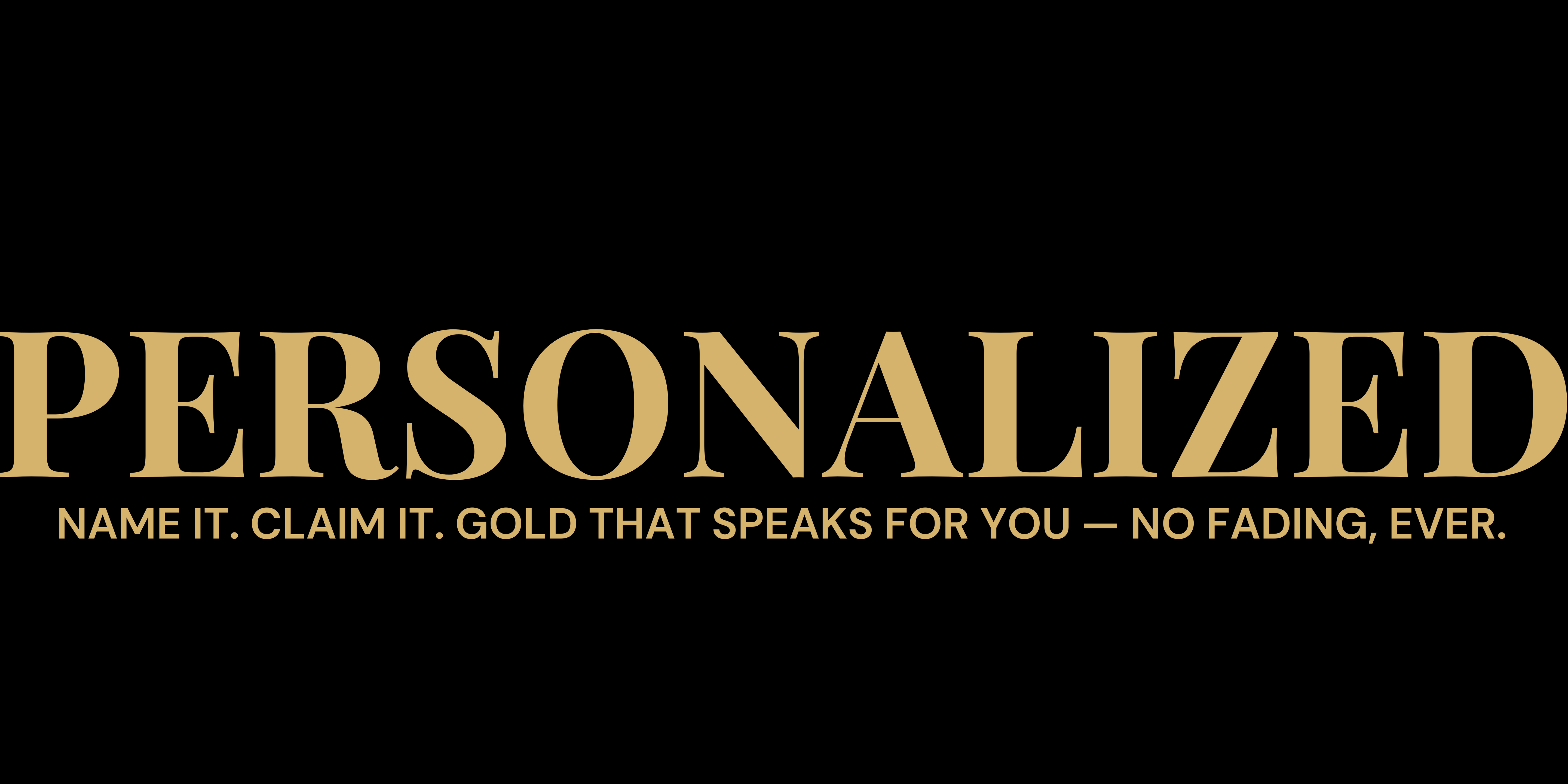 Personalized
