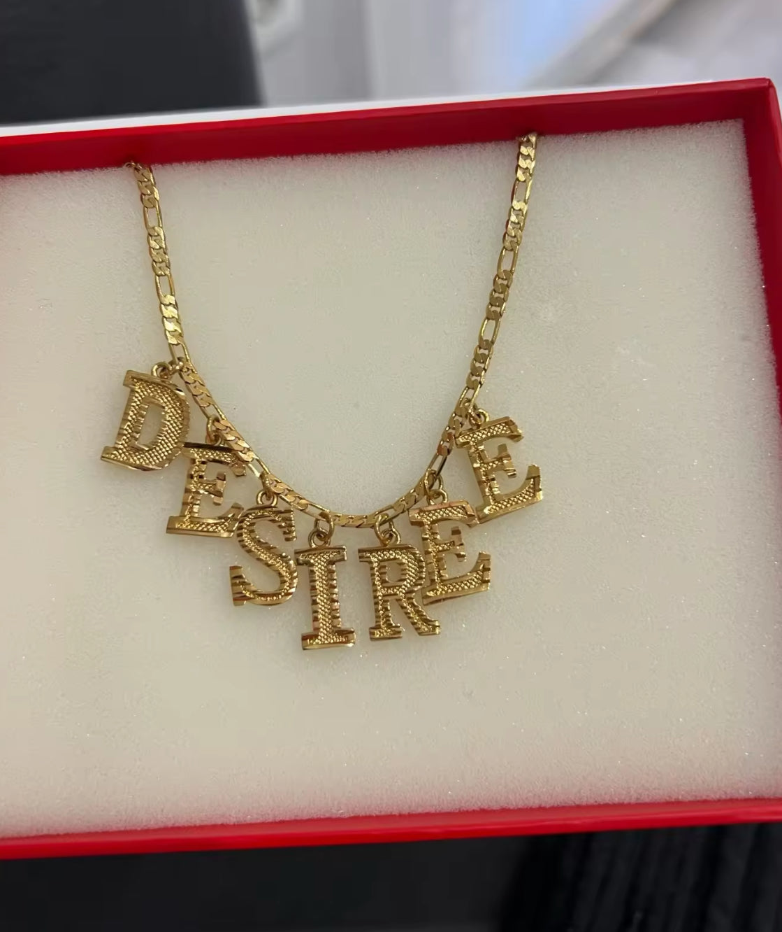 Custom Letter Necklace