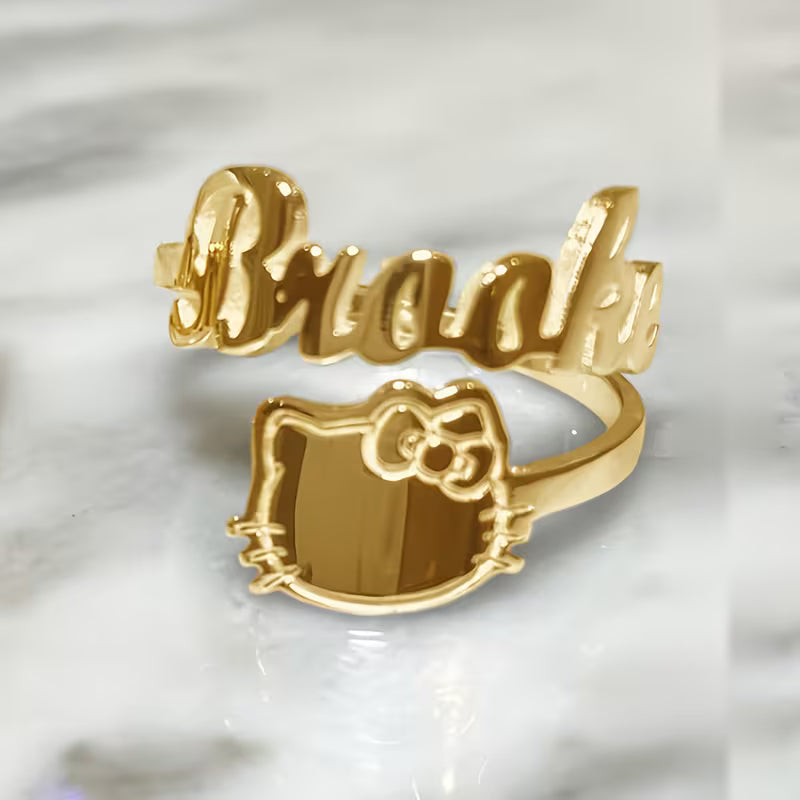 Hk Custom Nameplate Ring