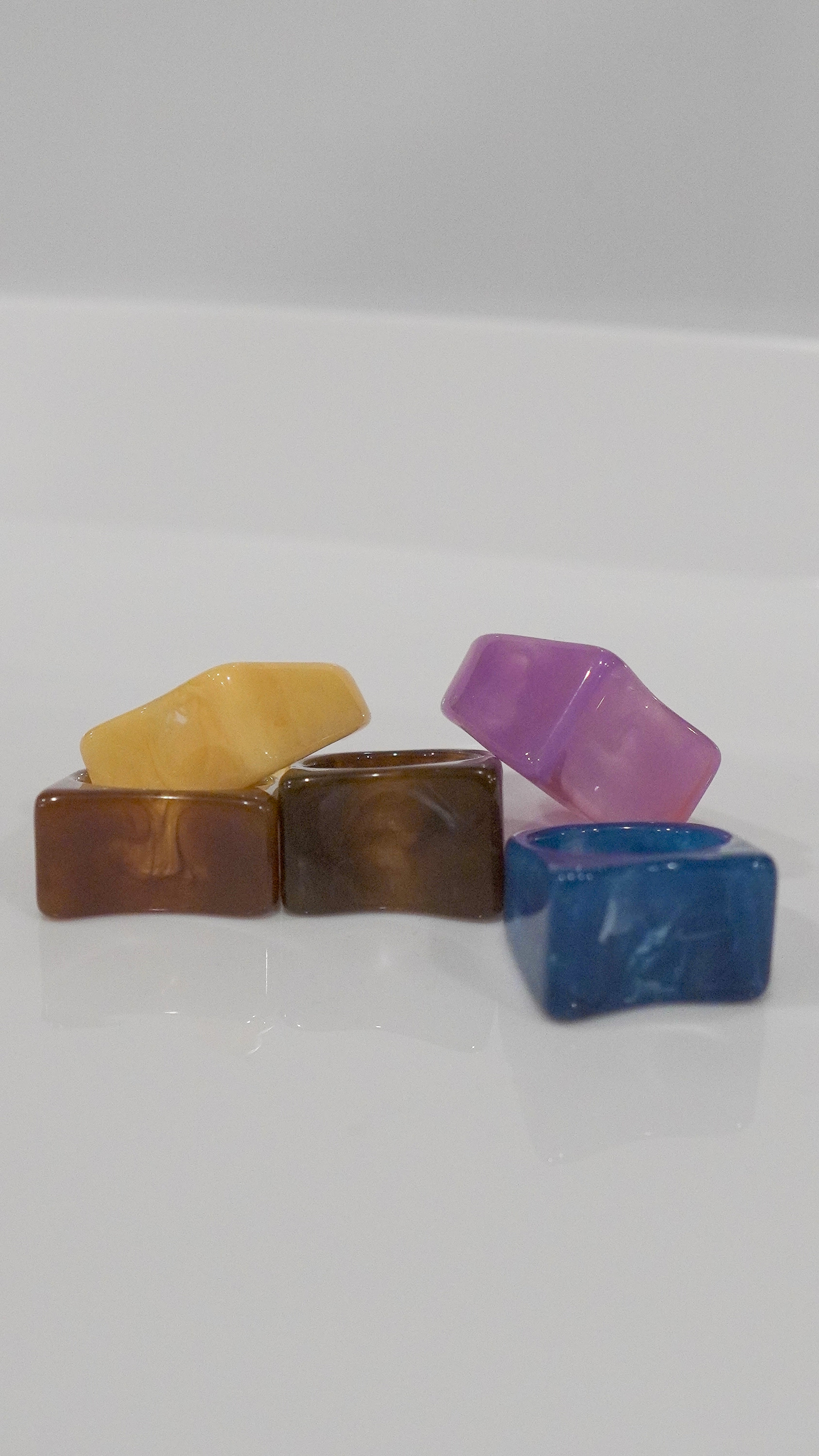 The Retro Candy Rings