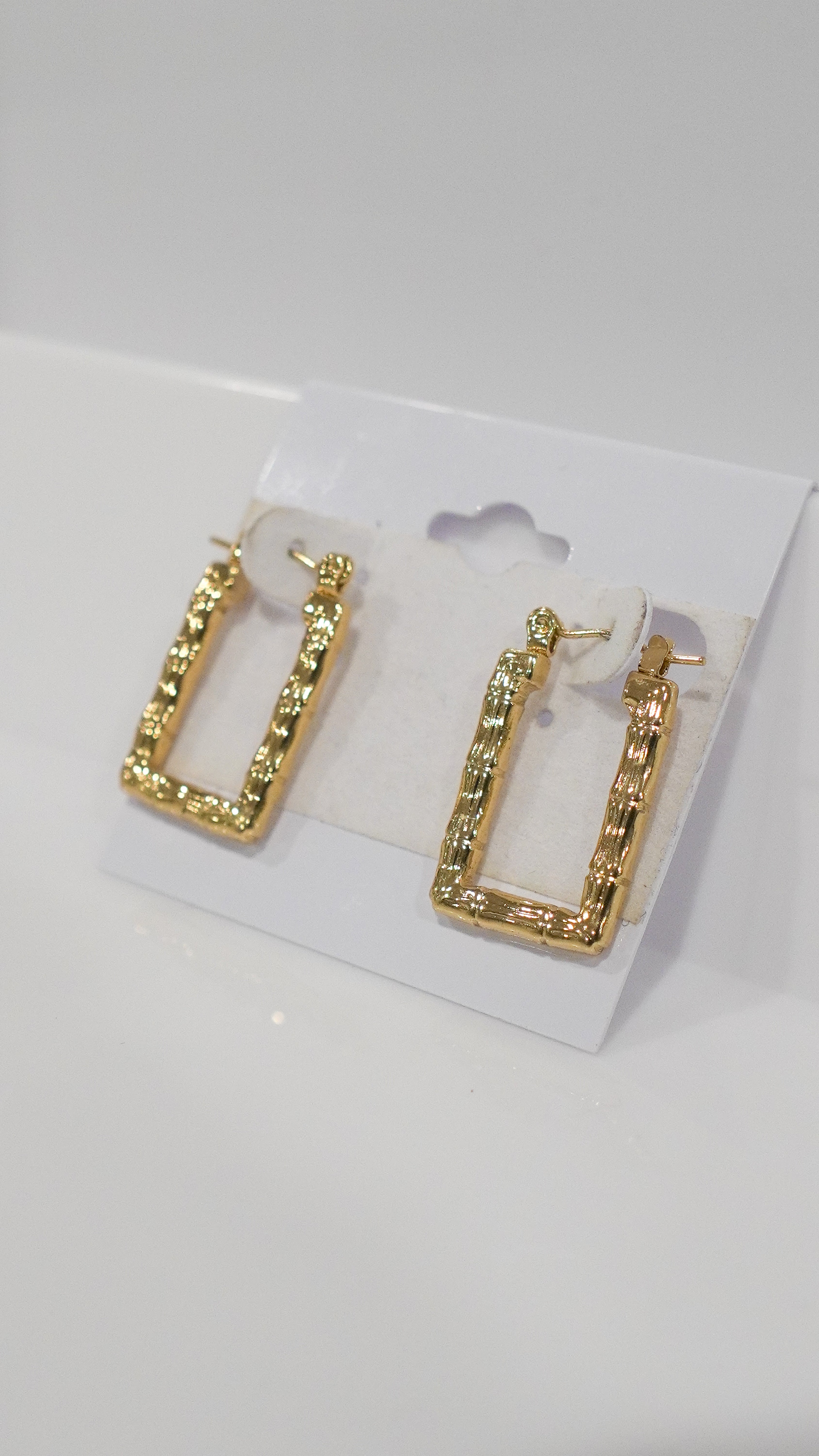 Cleo Rectangle Hoops