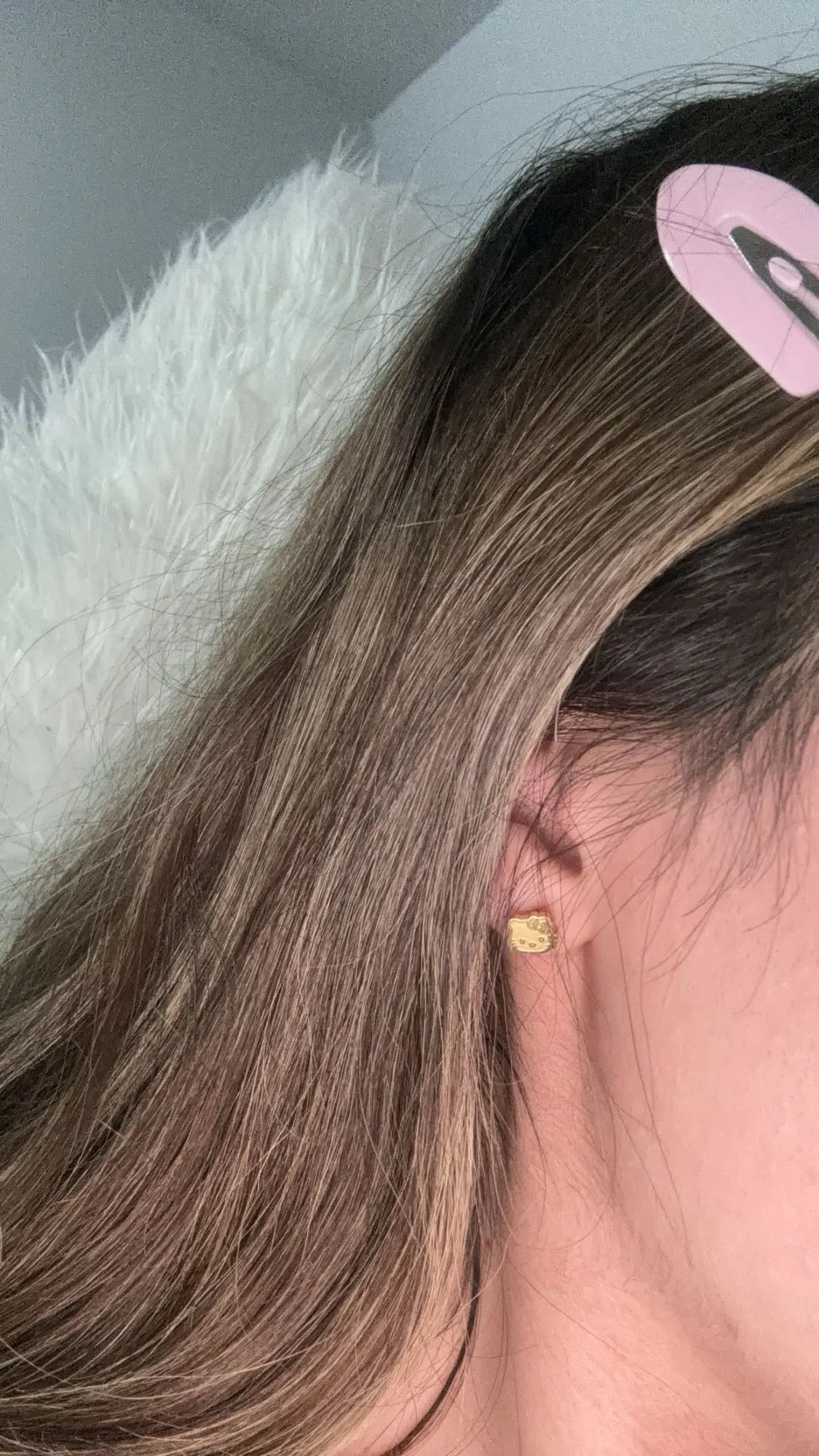 Hello Stud Hello K Stud Earrings – Nolani.CO