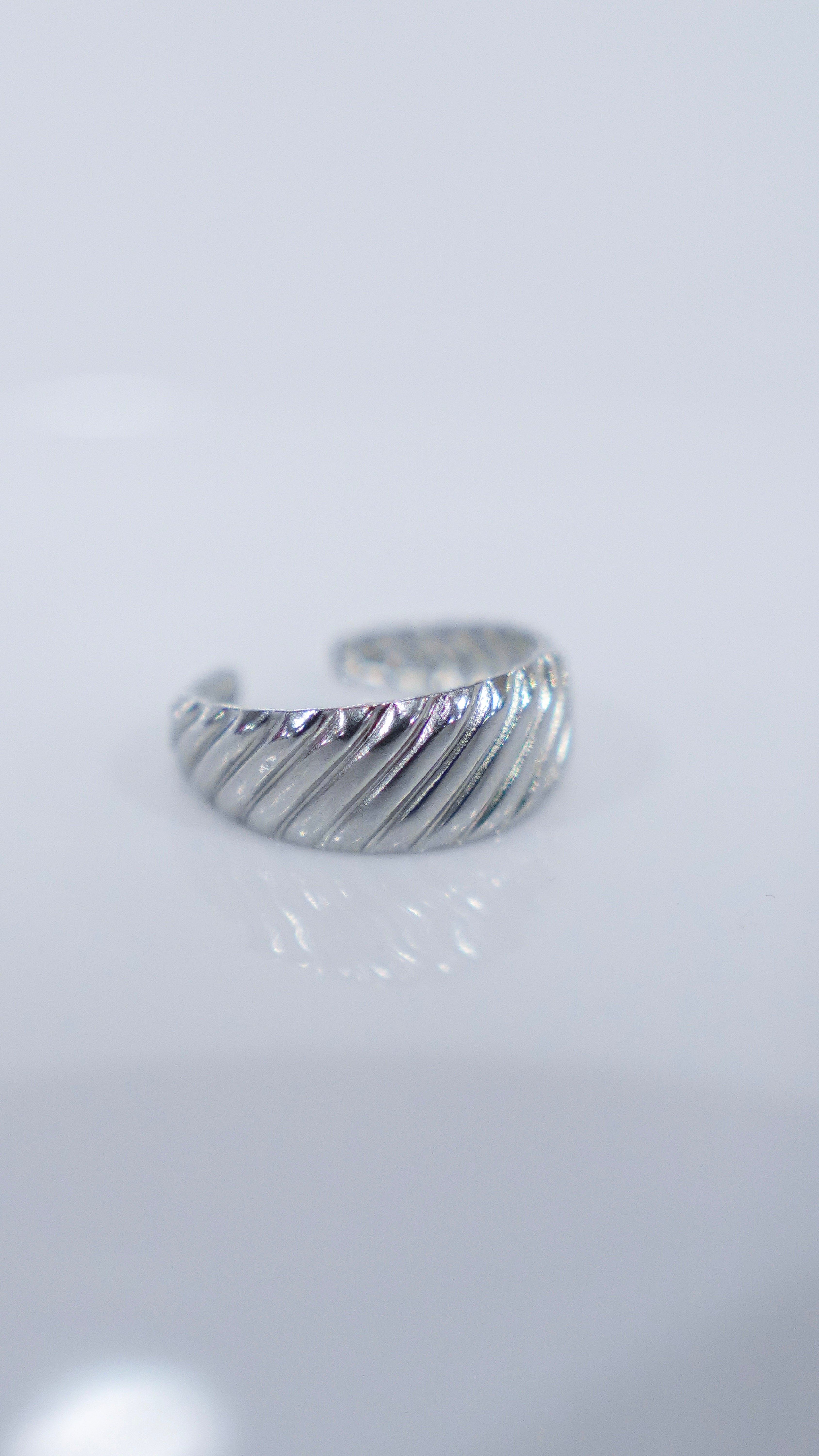 Silver Twist Band