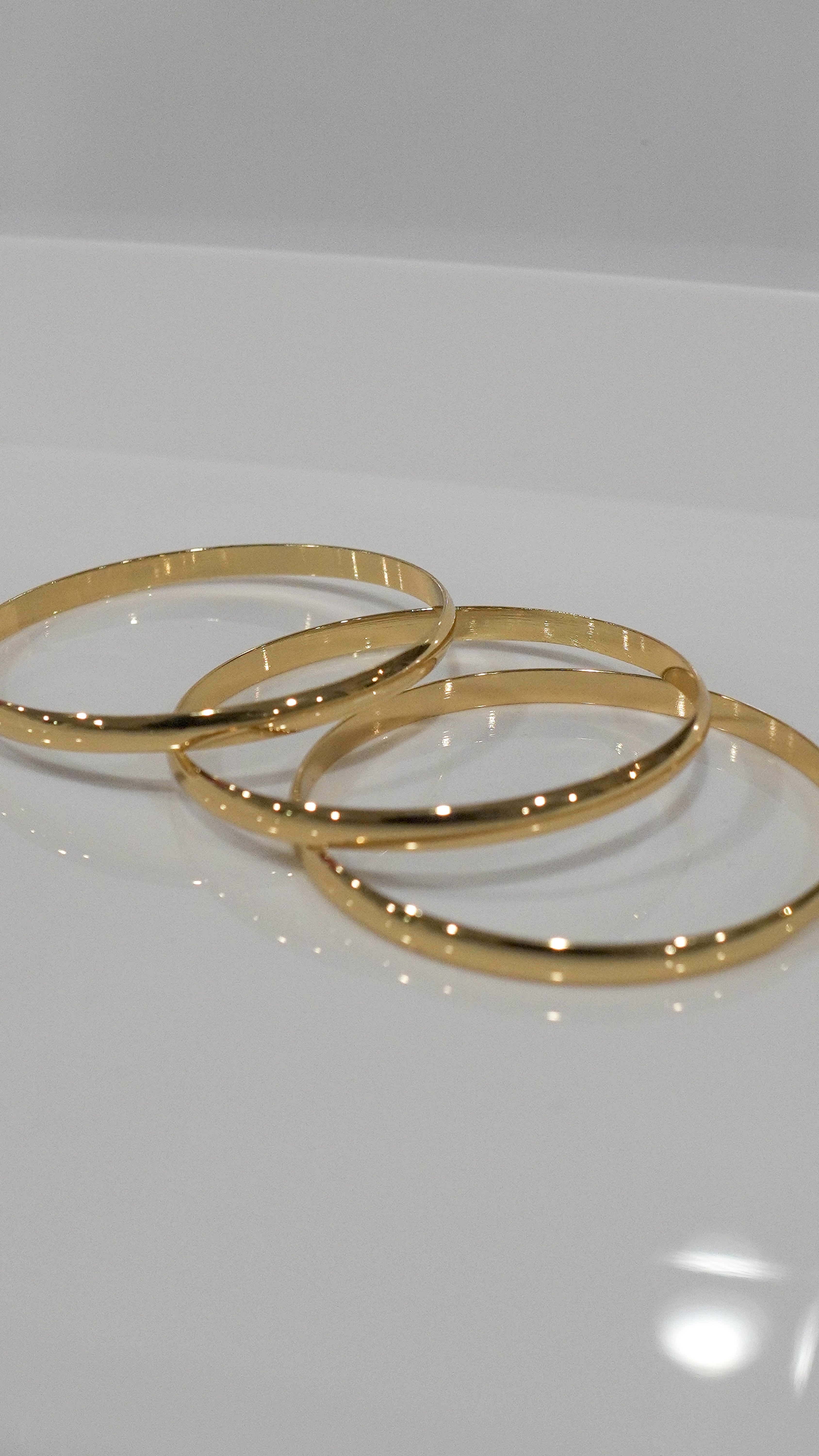 The Golden Row Stacking Cuff